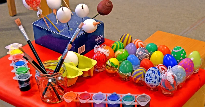 Ostern basteln schnell: was in unter einer Stunde wirklich fertig wird